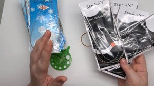 Набор спиц от 1 до 5 мм с AliExpress. Спицы для вязания с Алиэкспресс. Пряжа Yarna Эко норка