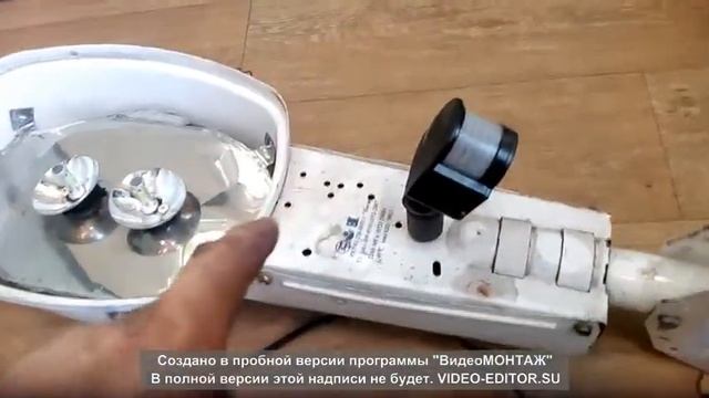 Фонарь из автомобильных светодиодных ламп. #изобретения #фонарь #сделатьдома