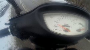 Заводим скутер после зимы | Скутер ABM Sky 50cc 4T |
