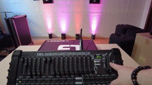 Как сделать диско программу на "расческе"? DMX 192 \ 384 Часть 1