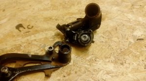 Смазка пружины лапки переклюка.