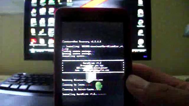 Flashing a Rom on Droid X tutorial Bootstrap Recovery with ROMS смотреть онлайн