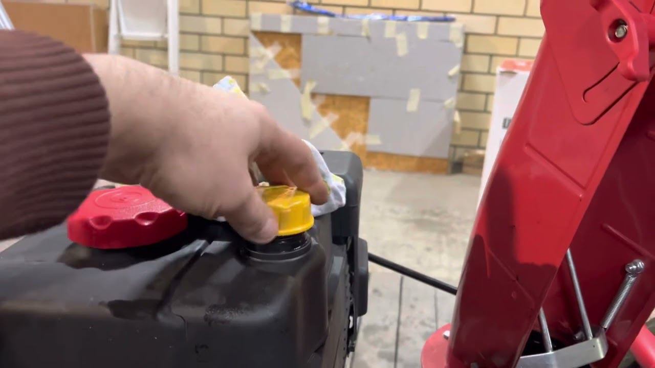 Замена масло Снегоубощик смотреть онлайн