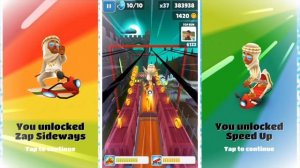 Unlocking Special Power Speed Up and Zap Sideways on Subway Surfers! Scoot!