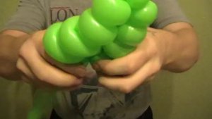 Листок из шаров ШДМ s260 Leaf of balloons Twisting