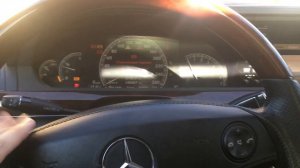 Отключение esp abs на s500 w221