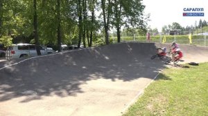 СОРЕВНОВАНИЯ ПО BMX-СПОРТУ В САРАПУЛЕ