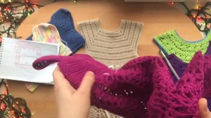 Новый способ вязания кокетки крючком для детского платья | схема | подробно для начинающих