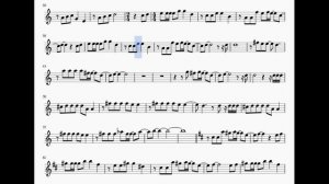 Beautiful In White - Flute Violin and C Sheet Music and Minus One Instrument Back Track