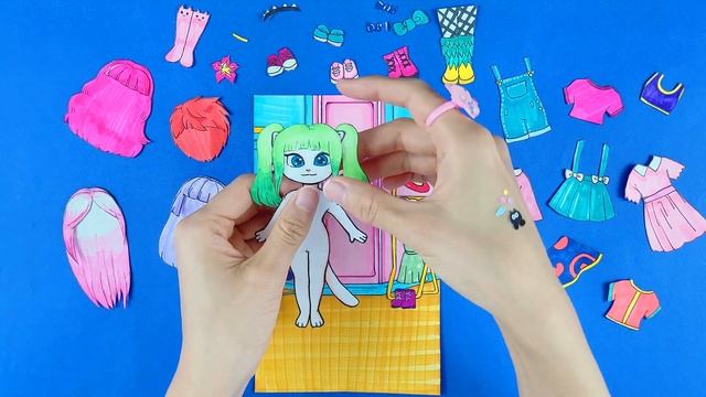 DIY] How to draw "my talking angela" ? / Talking angela outfits ??? / Free Printable Angela смотреть онлайн