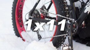 Рассуждаю о 11-скоростной трансмиссии на фэтбайке. Shimano XT + Garbaruk + First Components + FSA
