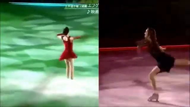 Евгения Медведева • Evgenia Medvedeva Anna Karenina 2017 VS 2018.