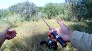 Мормышинг обкатка переделанной палки.mp4