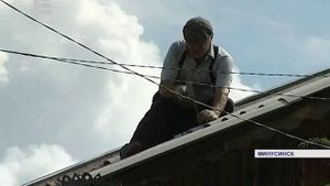 Ураган в Минусинске (Енисей Минусинск)