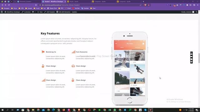 WordPress Web Design Project l Web Design l WordPress Landing Page