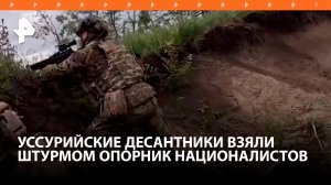Уссурийские десантники взяли опорник ВСУ в районе Андреевки в ДНР / РЕН Новости