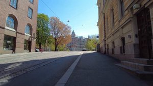 Walking in Helsinki Finland - Punavuori (16 May 2021)