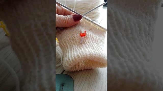 Вязание варежек из Ровницы. Палец Индийским клином