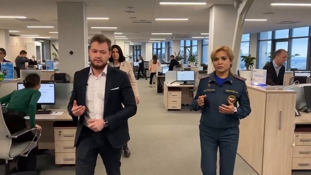 Об эвакуации наглядно