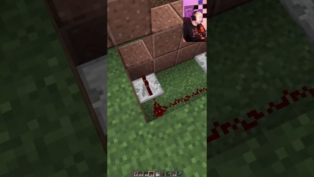 Minecraft | Double Iron Door with pressure plates  in 1 Minute |  #shorts