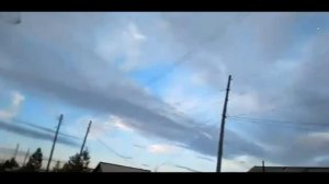 Над Рязанью появился странно не понятный шар, в небе НЛО !!!