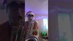 Сборник новогодних мелодий на саксофон баритоне