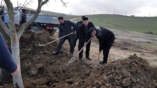 Сегодня посадили райские деревья в Нижнем Казанище смотреть онлайн