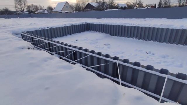 Шпунт ПВХ. Объект в Коломне. Укрепление Берегов. смотреть онлайн