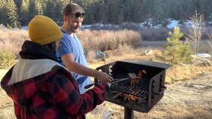 Зимний пикник в каньоне 11 миль, Колорадо