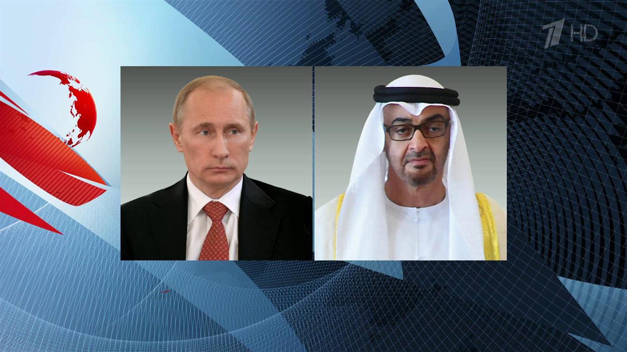 Сотрудничество России и ОАЭ обсудили Владимир Путин и наследный принц Абу-Даби Мухаммед Аль Нахайян