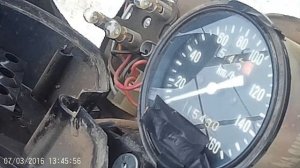 Иж юпитер 5 "Ставим подсветку на панель приборов"