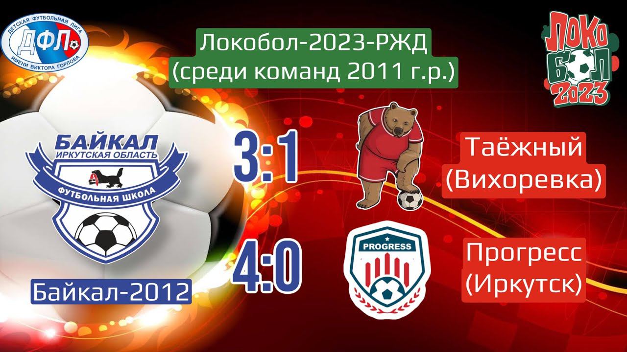 Локобол 2023. Голы Байкала-2012. Матчи с Таёжным (Вихоревка) и Прогрессом (Иркутск)
