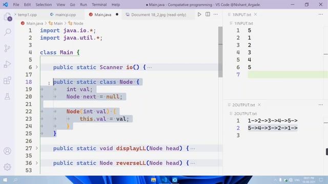How to Reverse Linked List | Reverse linked list in java | Linked list ko reverse kaise kare смотреть онлайн