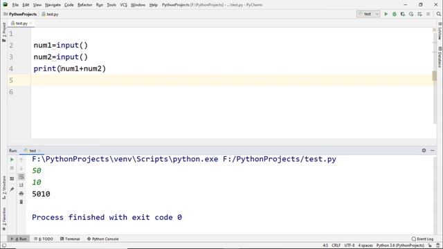 Take input from user in Python-Python programming for beginners