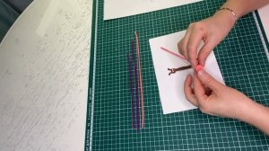 Создаем картину из жгутиков пластилина