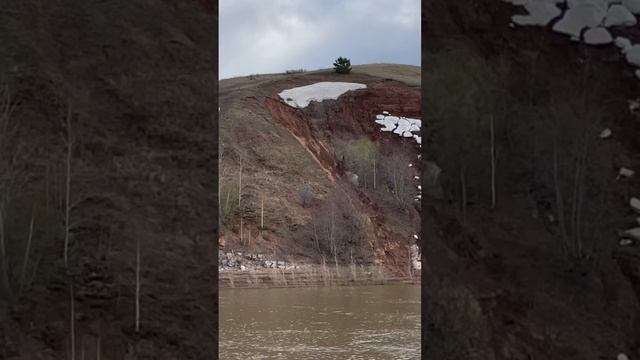 РЕКА БЕЛАЯ С БОРТА ТЕПЛОХОДА