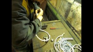 самодельные цепи противоскольжения (браслеты) сборка