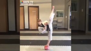 Женский кикбоксинг/девушки и спорт