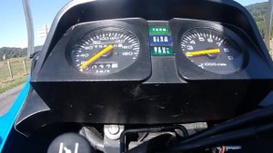 Suzuki DR 650 RSE acceleration 0-100 Km/h