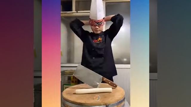 ?Super Asian Ninja Knife Skills- Супер азиатские навыки ножа ниндзя ?? смотреть онлайн