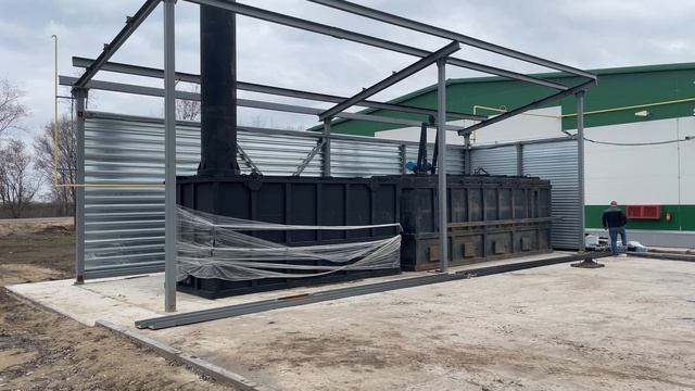 Инсинератор BURNER 6000 установка для обезвреживания биологических отходов предприятия