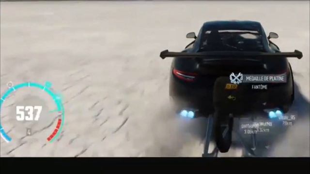 record de vitesse the crew 592kmh porche gt2 rs dragster смотреть онлайн