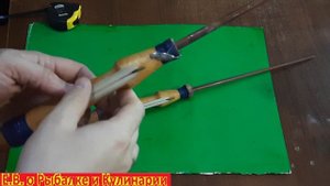 Интересная самодельная удочка из дерева с двумя мотовилами СССР. Советская самодельная удочка.