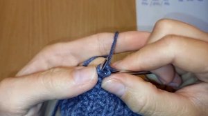 Носки на 2 спицах без шва. Простой способ! (прямая пятка)39-40 размер.