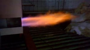 Испытание горелки RG 20