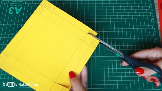 Как сделать КОРОБКУ ДЛЯ ПОДАРКА из бумаги / Gift box DIY / NataliDoma смотреть онлайн