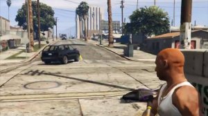GTA 5 - Grove Street Families vs Ballas
