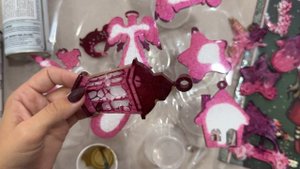 Обратная сторона игрушек эпоксидная смола