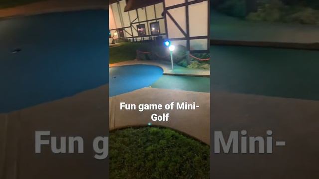 A fun game of Mini-Golf! #shorts #fyp #golf #minigolf