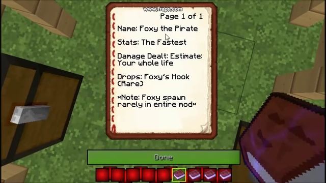 FNAF Mod! [1.7.10] смотреть онлайн